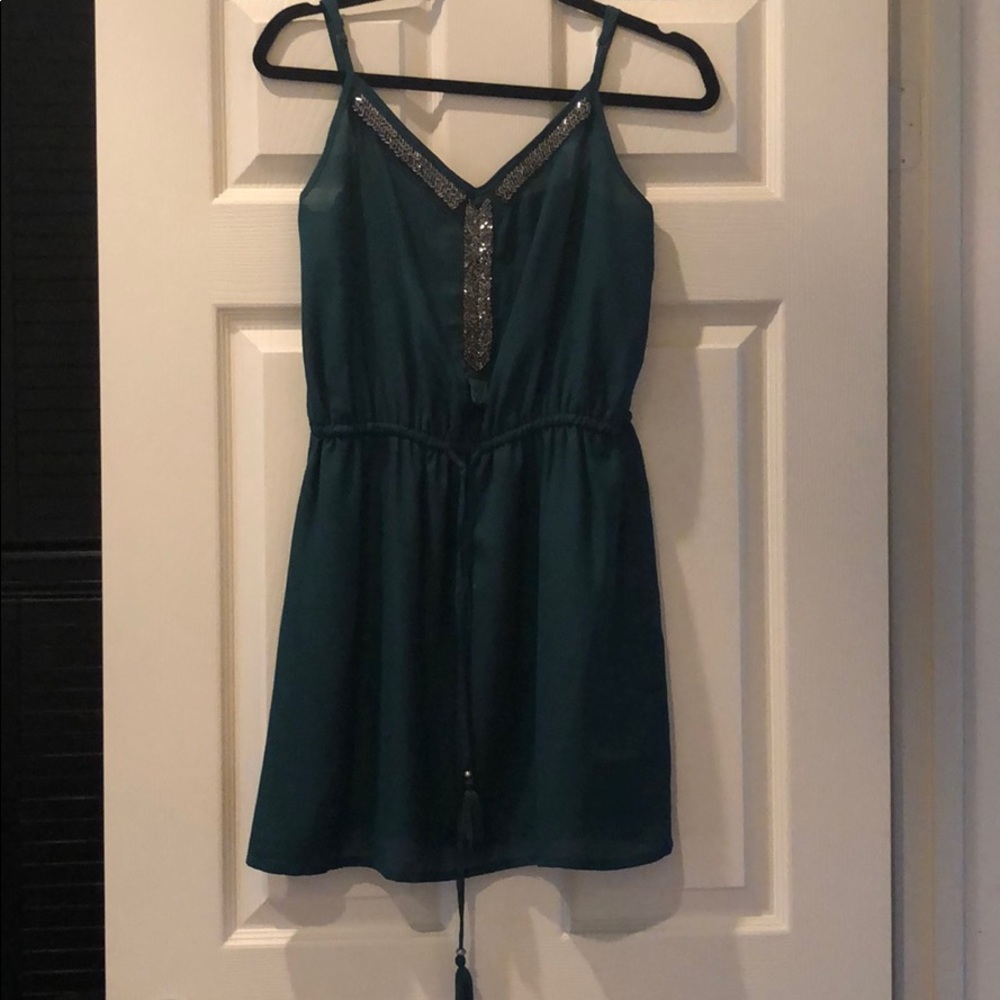 mango Casual Green Dress